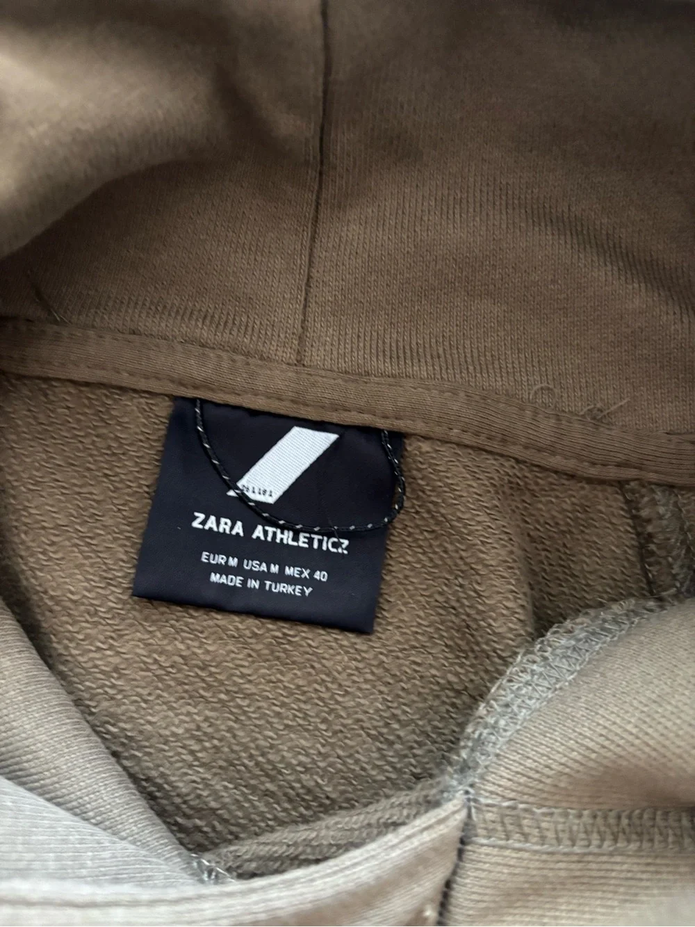 Zara hooded sweatshirt